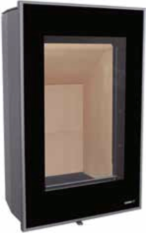 Krbová vložka VISION 7 KW pro zazdění s externím vzduchem a rozvody vzduchu.