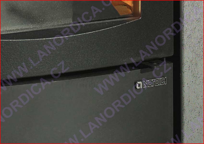 ESTER -  krbová kamna 7,5 kW s mastkovým obložením