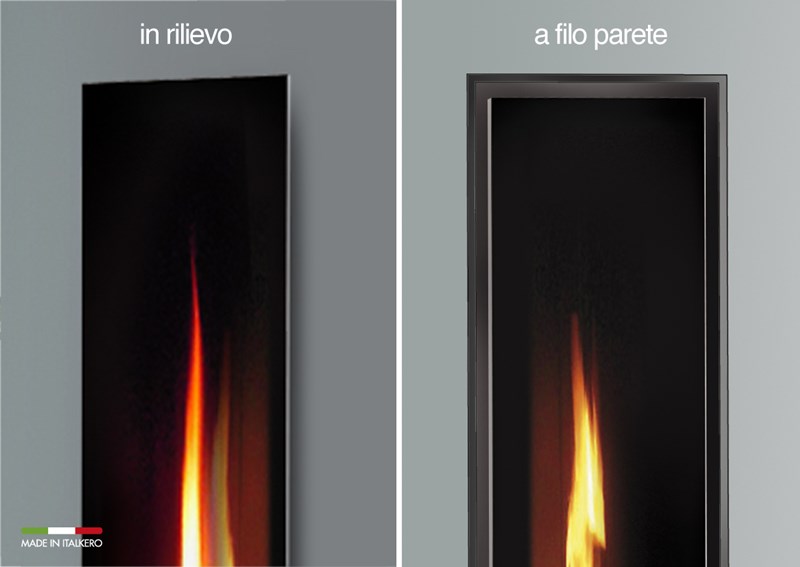 MIRROR FLAME s rámečkem