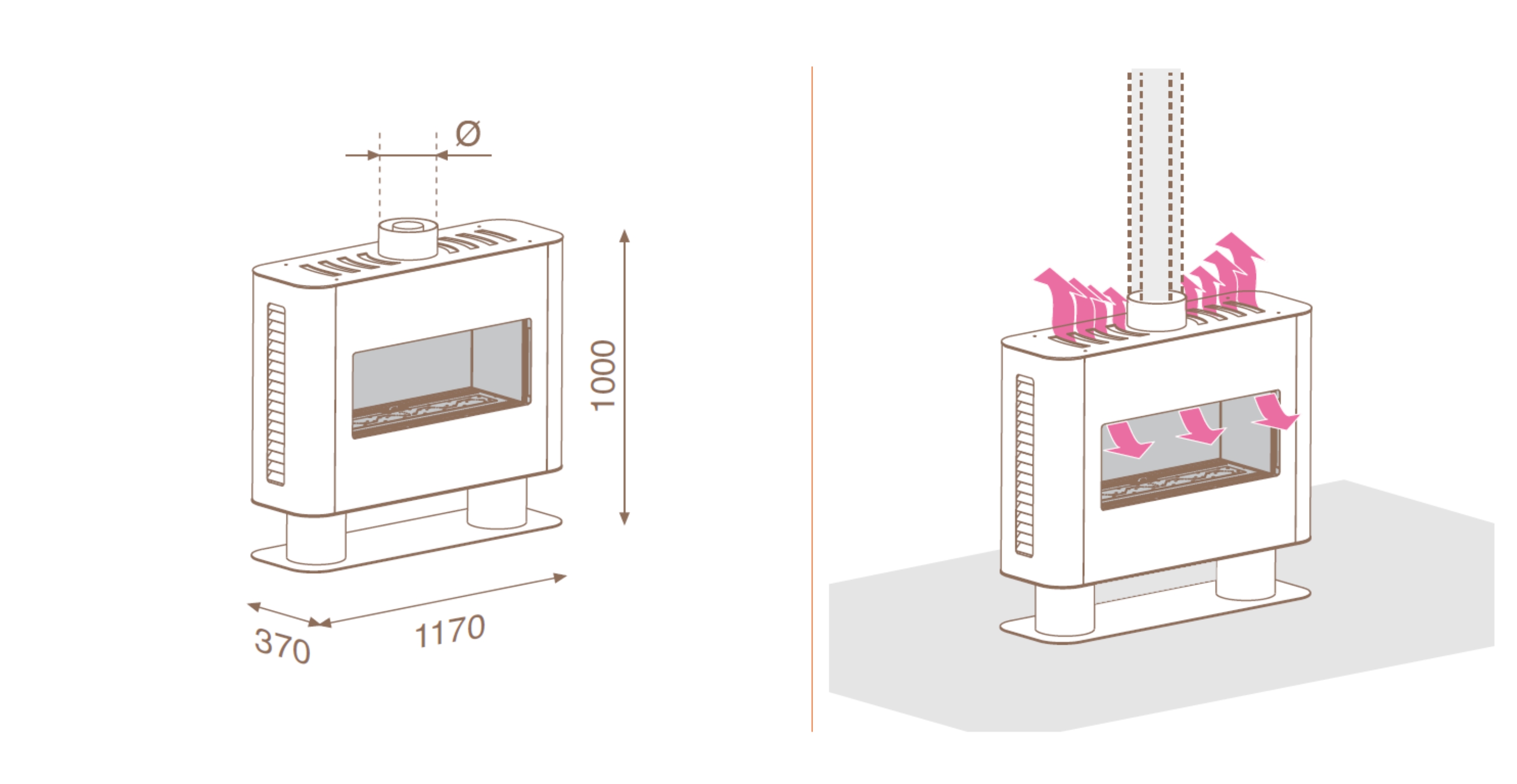 Venezia 90 Mobile Corten