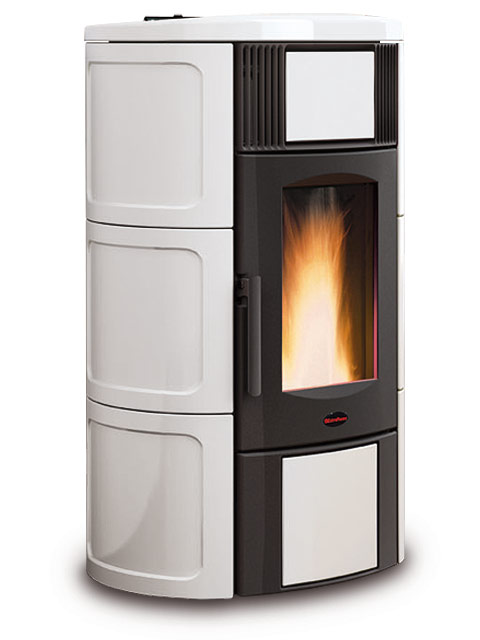 Peletová kamna s výměníkem ISIDE  Idro 2,0 Extraflame 4 -15,5 kW H2O Vogue